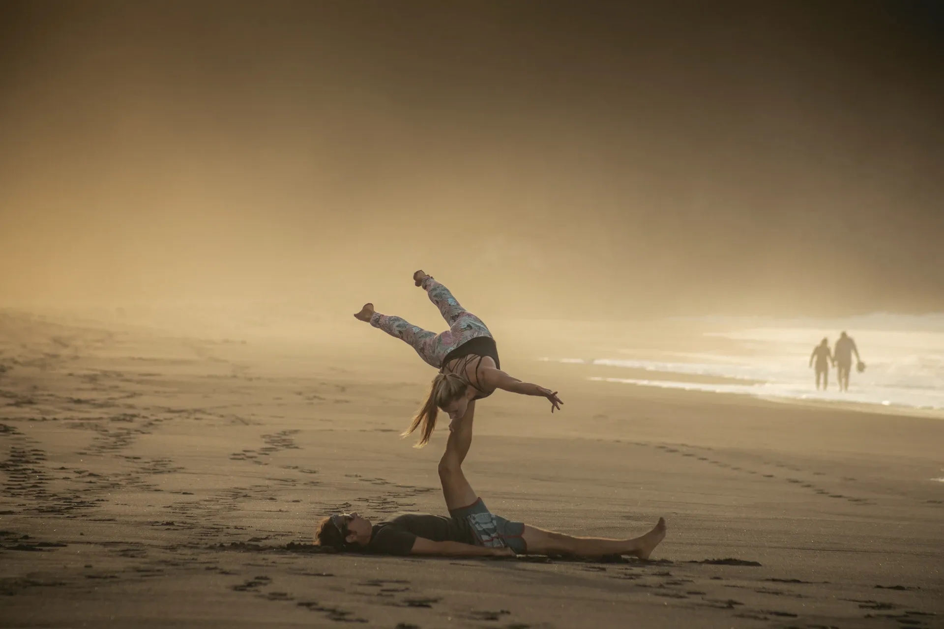 Acroyoga in São Miguel Island