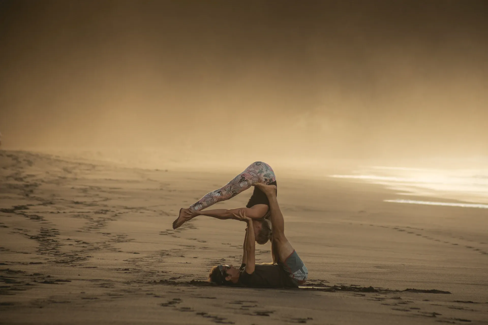 Acroyoga in São Miguel Island