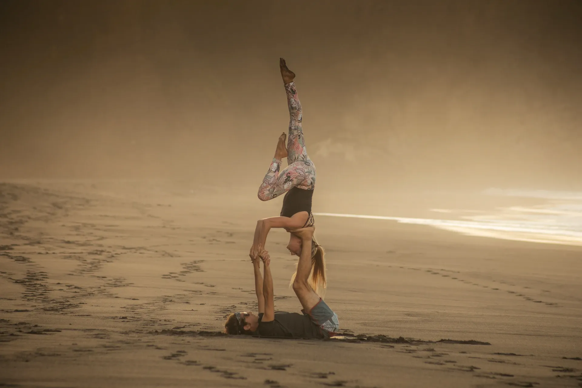 Acroyoga in São Miguel Island