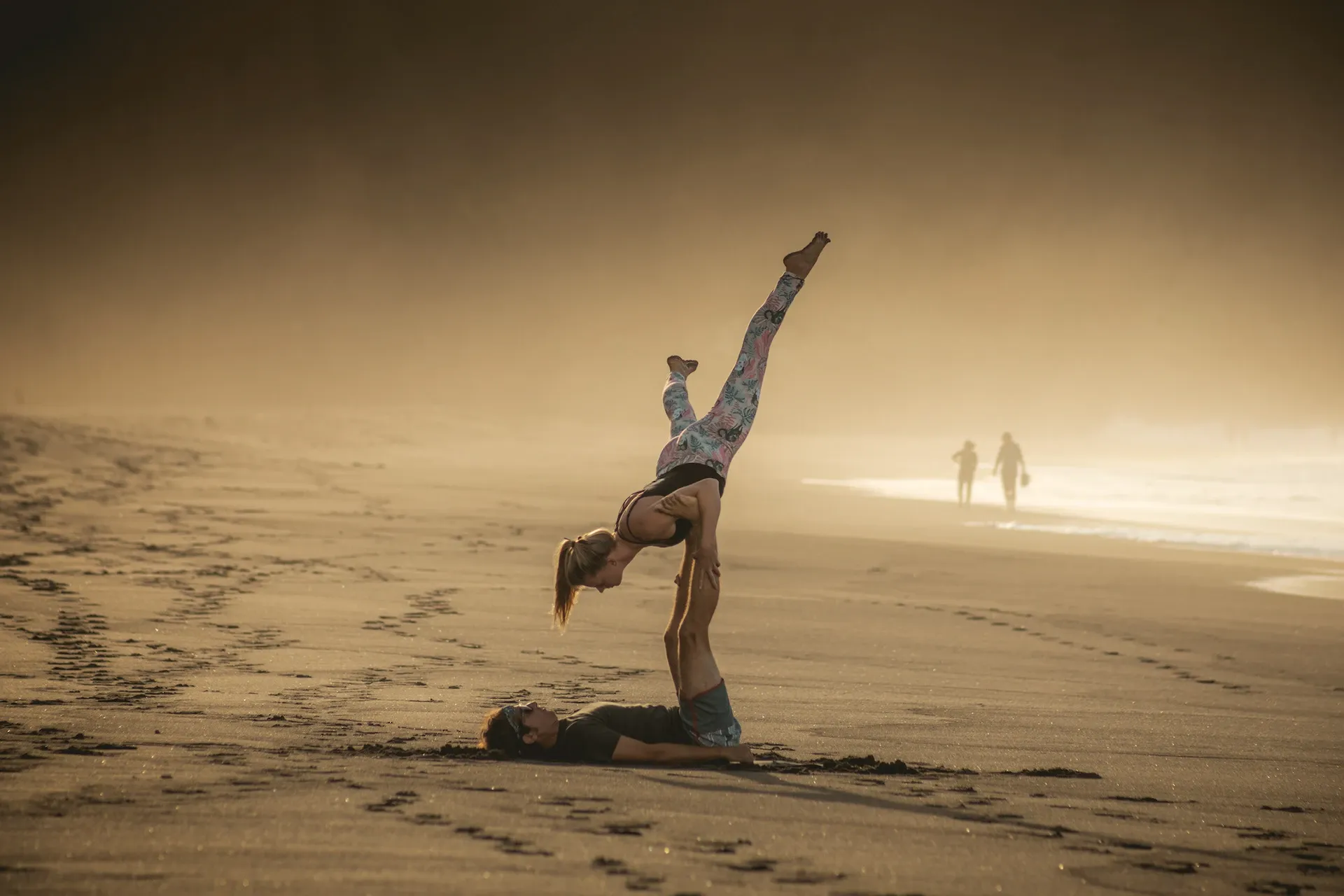 Acroyoga in São Miguel Island