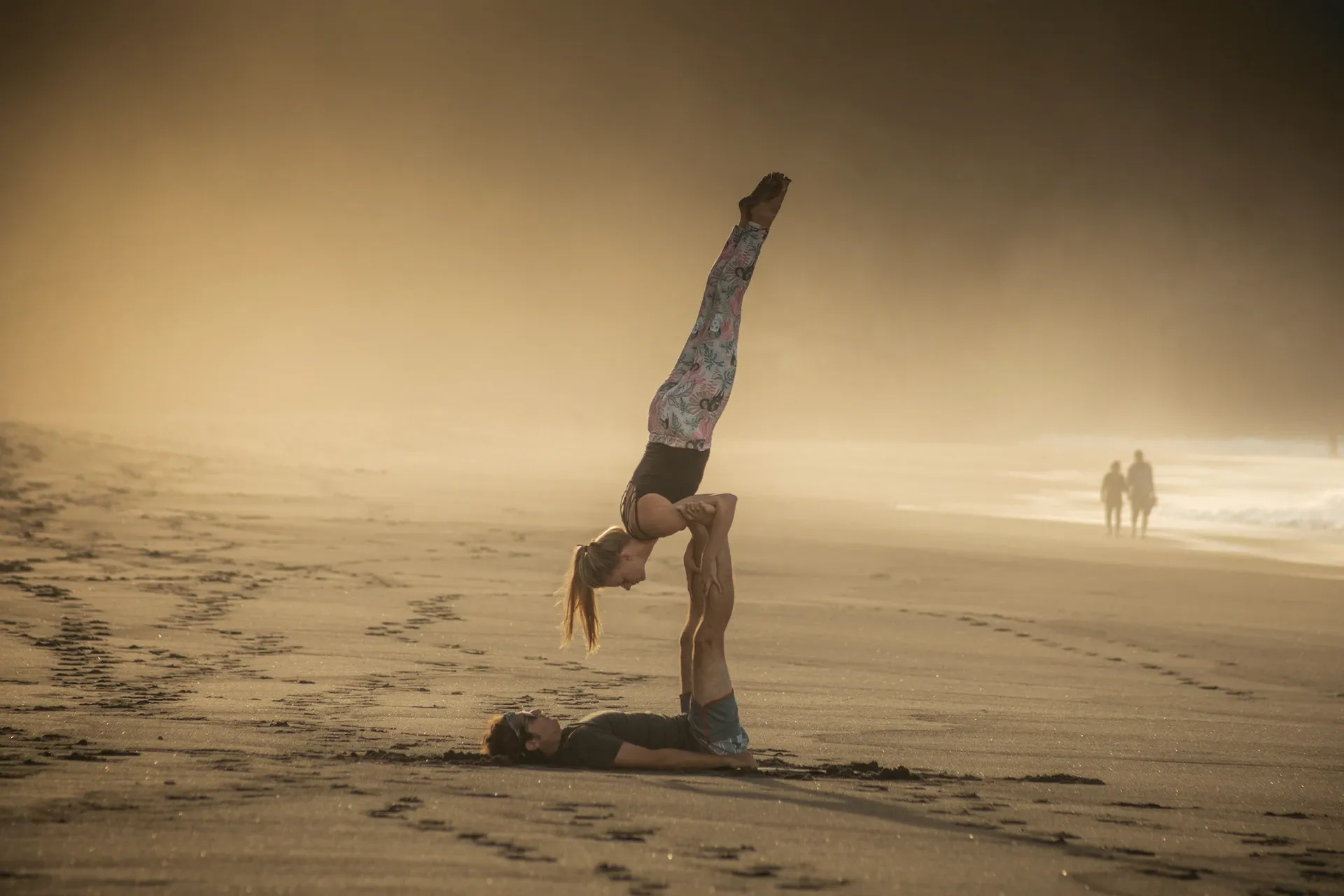 Acroyoga in São Miguel Island