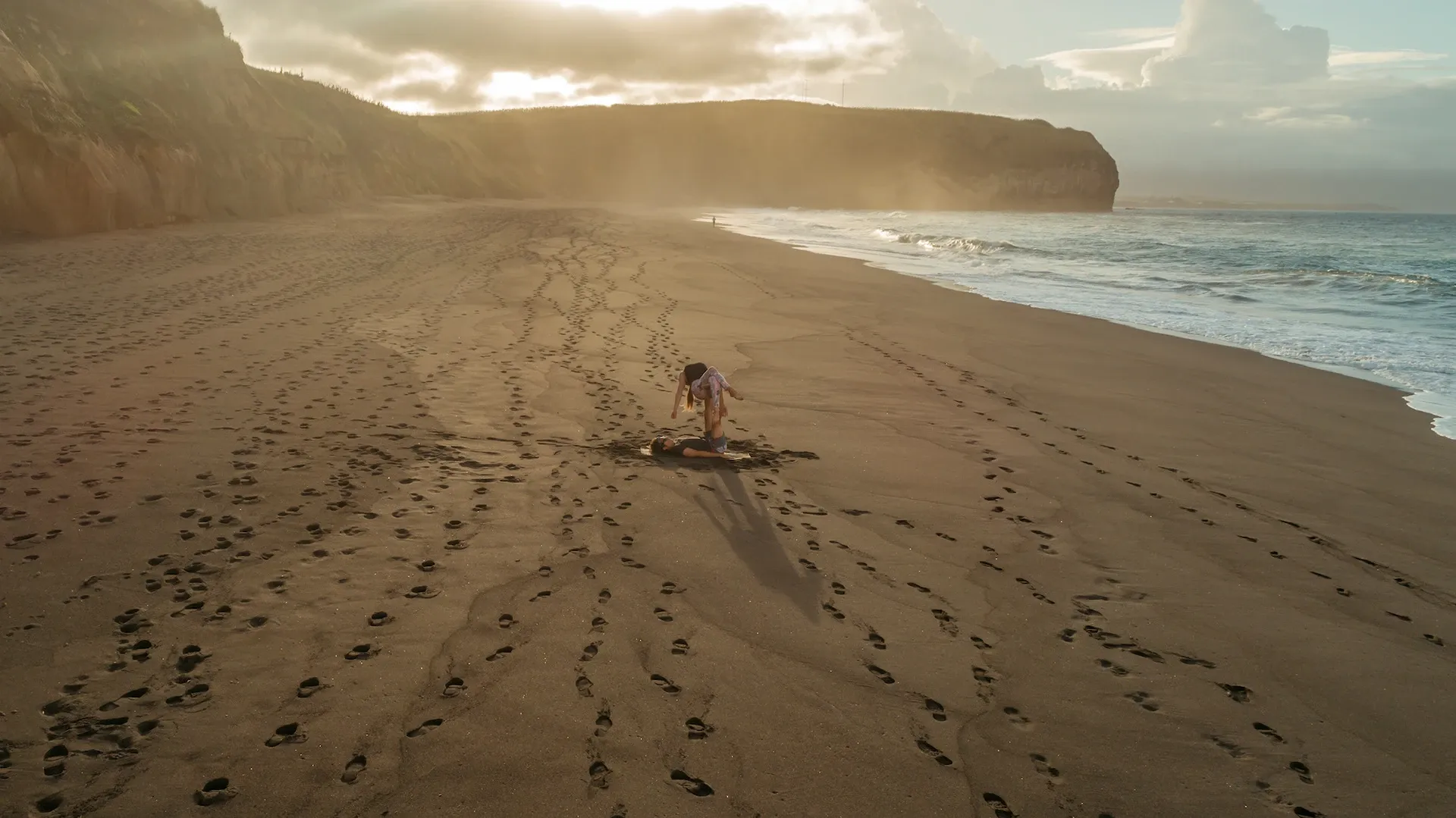 Acroyoga in São Miguel Island