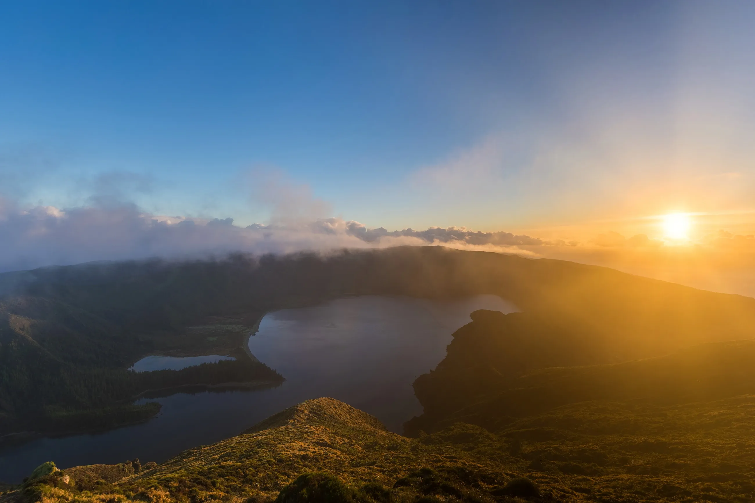 Sunrise in Winter Transition