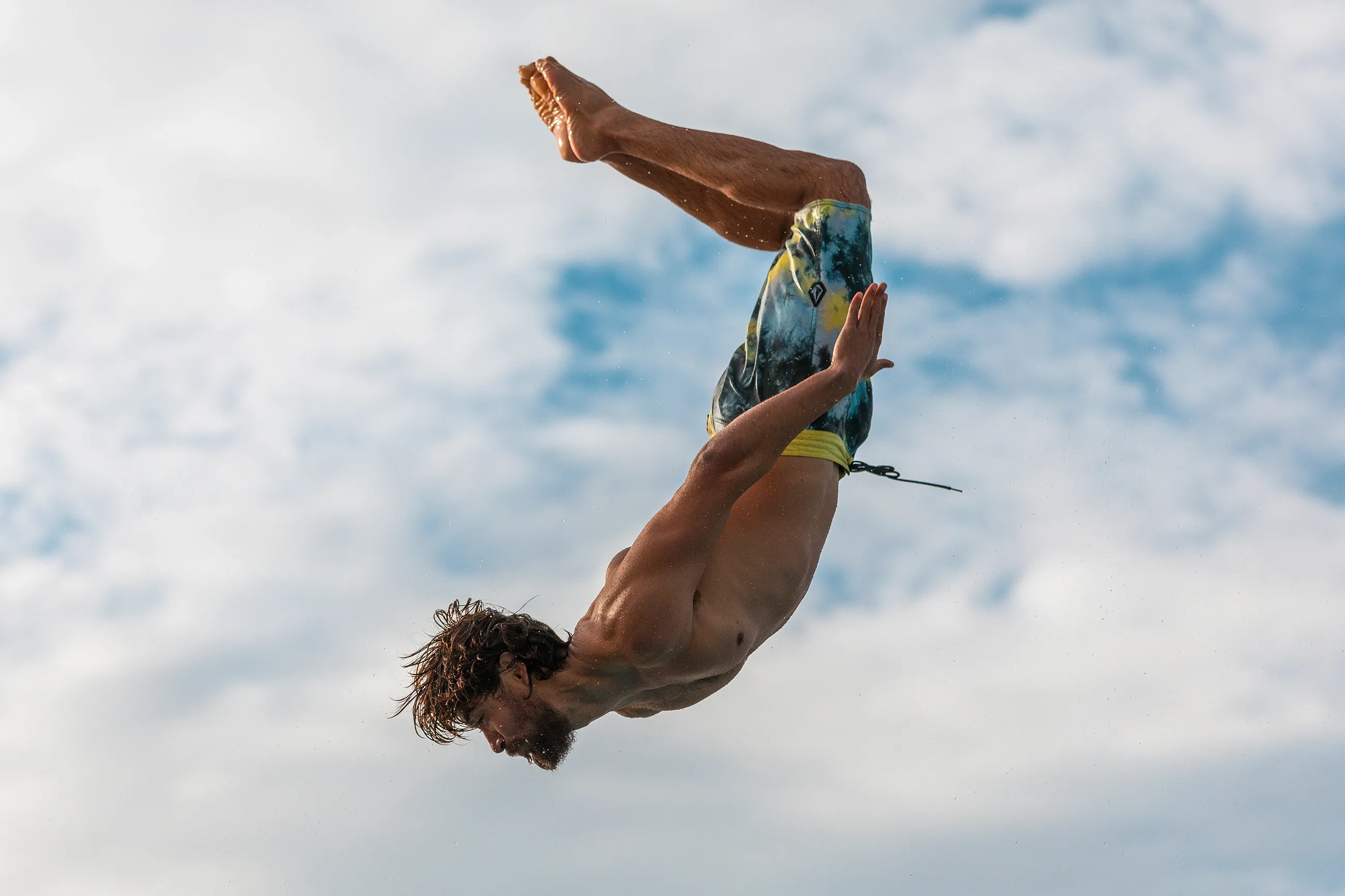 Embracing the fleeting moments when we’re unattached, weightless, and truly free. With Pepe.