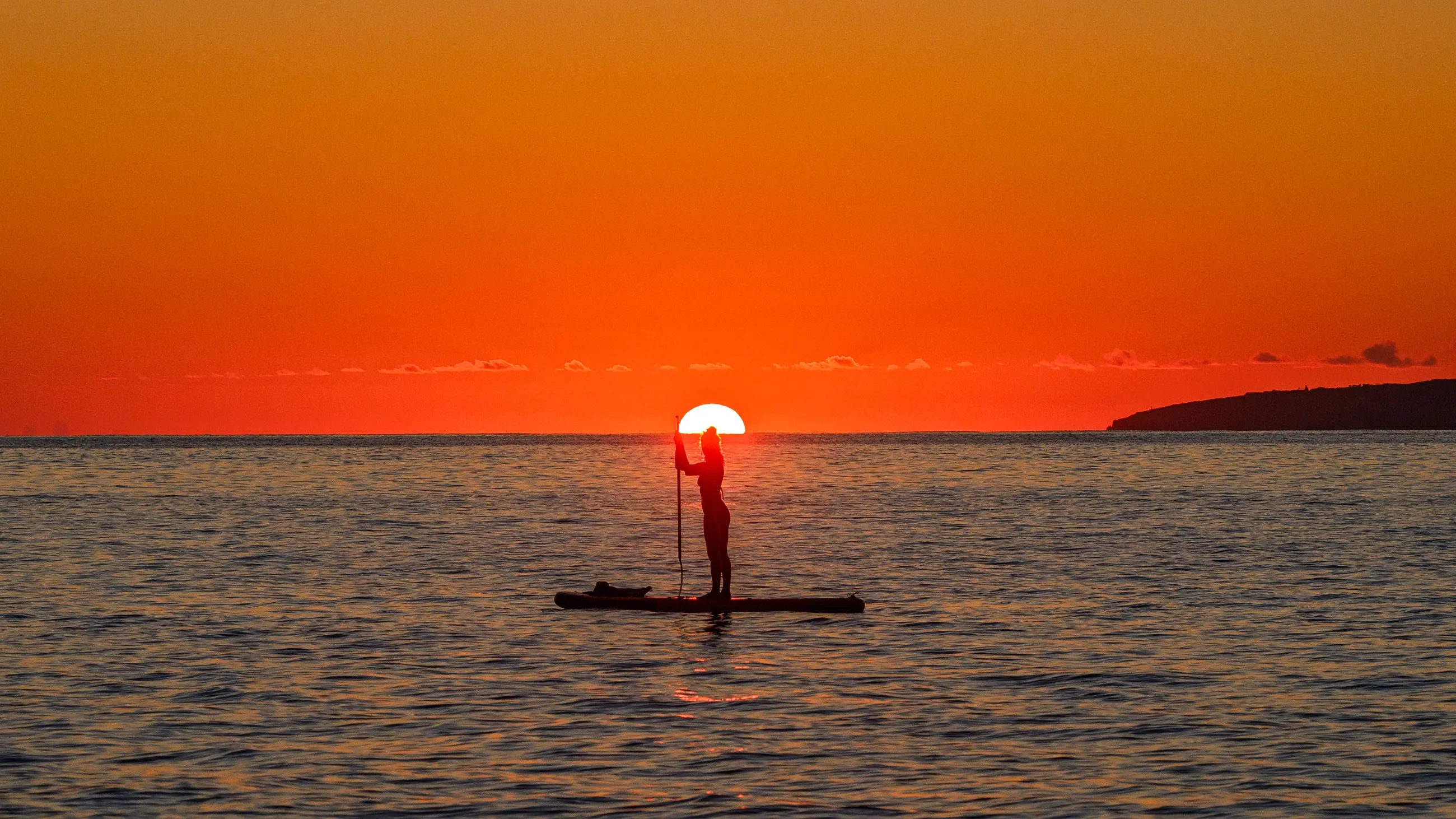 Celebrating sunrise, islander style