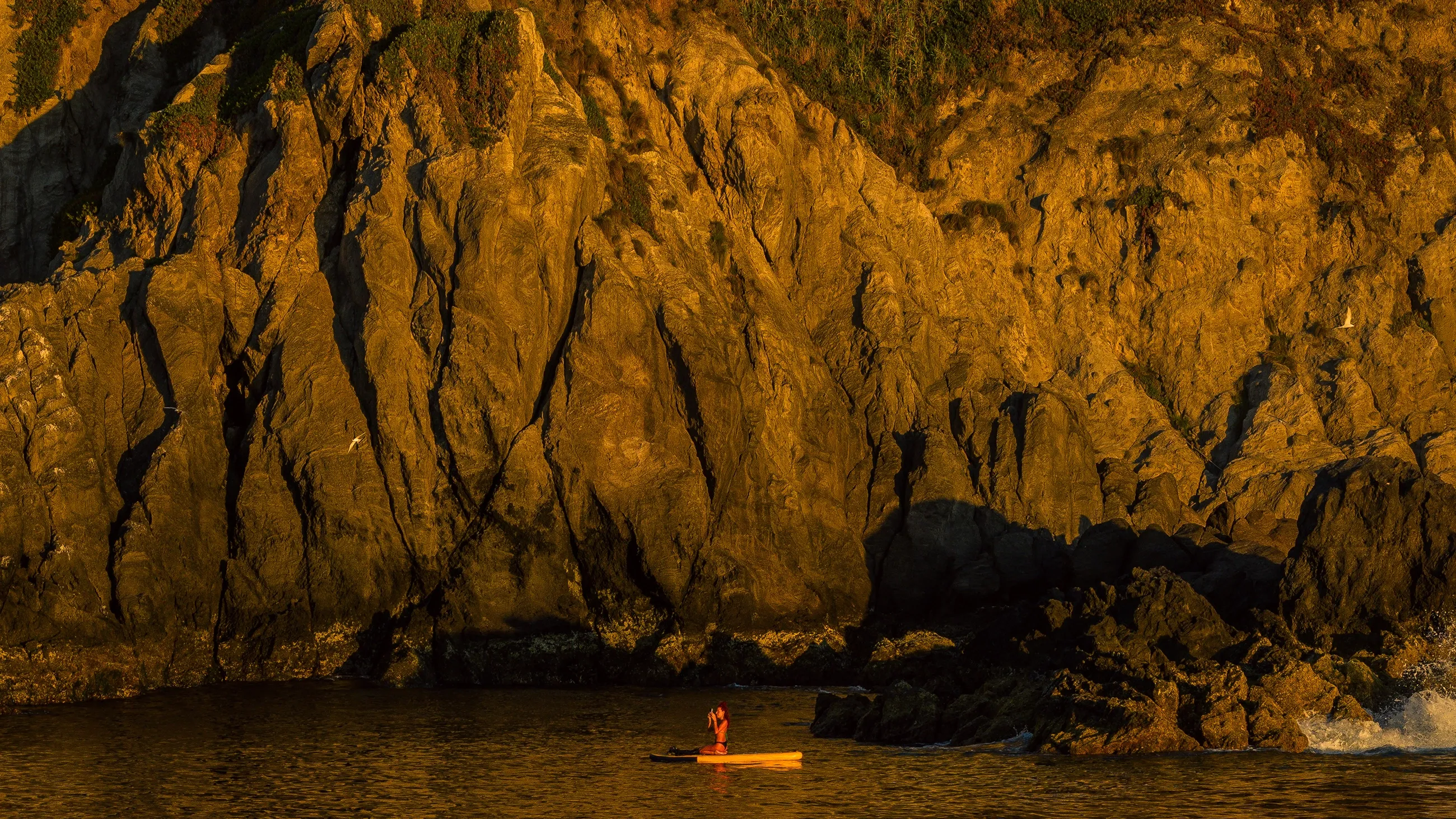 Celebrating sunrise, islander style