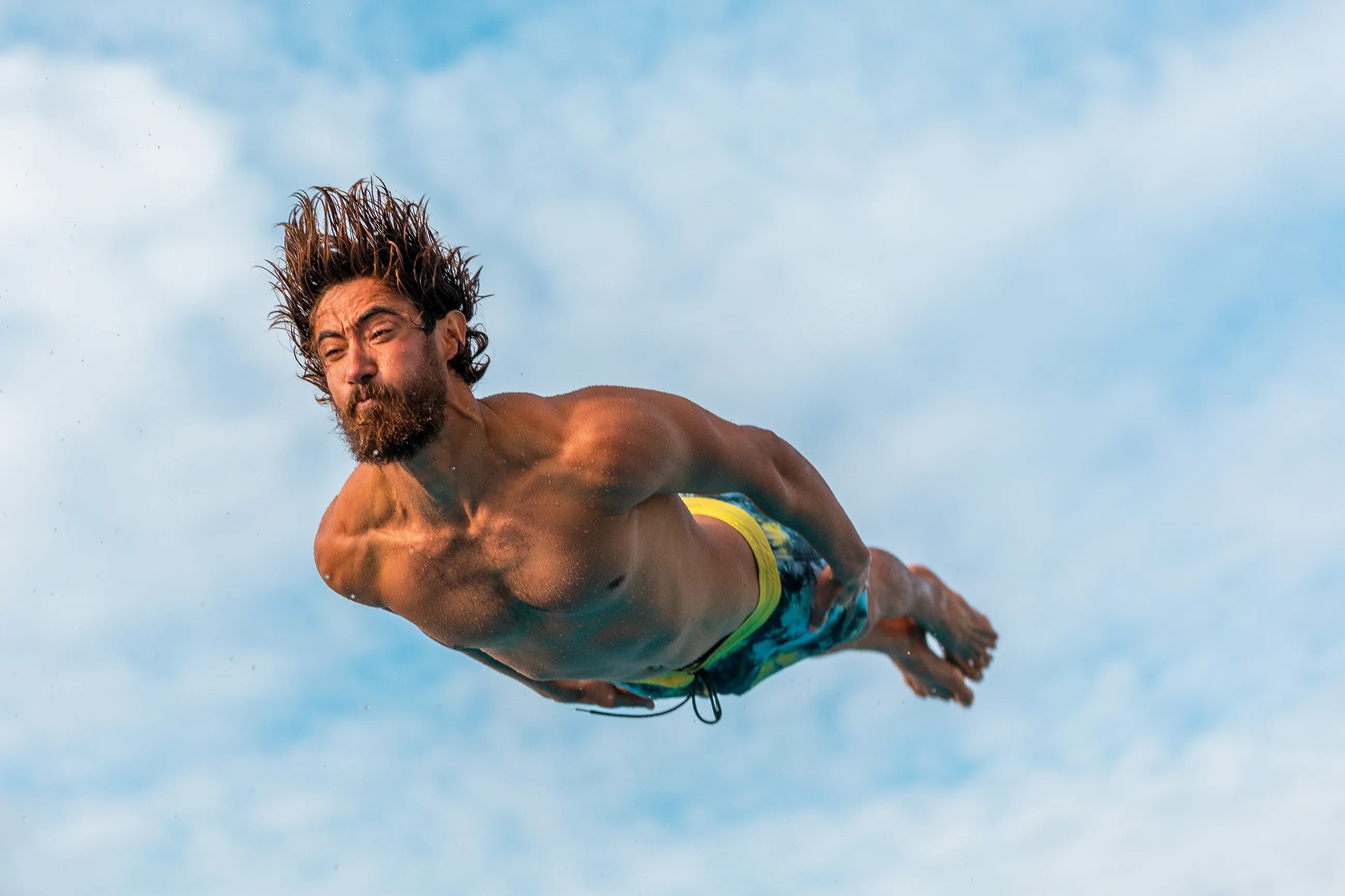 Embracing the fleeting moments when we’re unattached, weightless, and truly free. With Pepe.