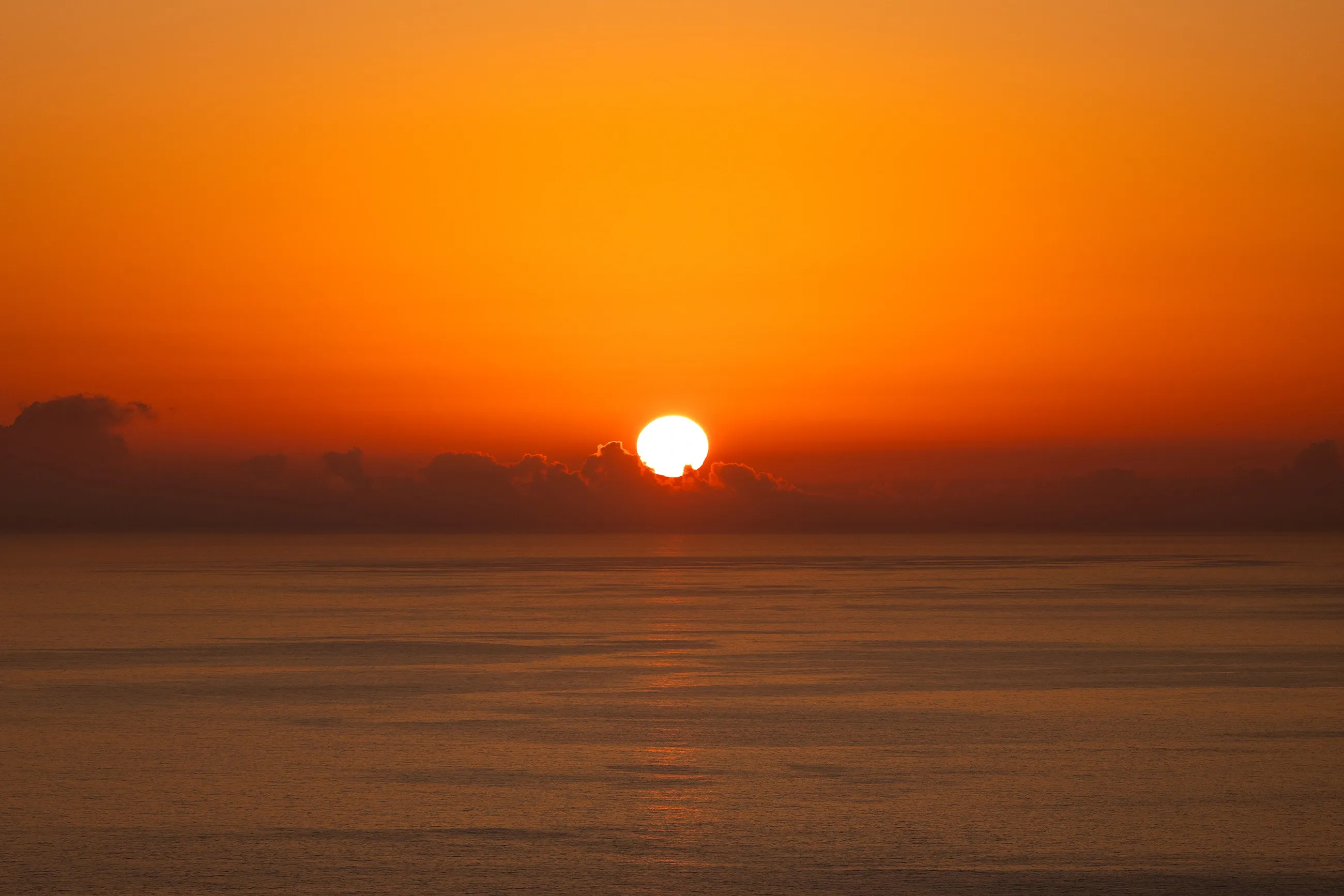 After two weeks without sun