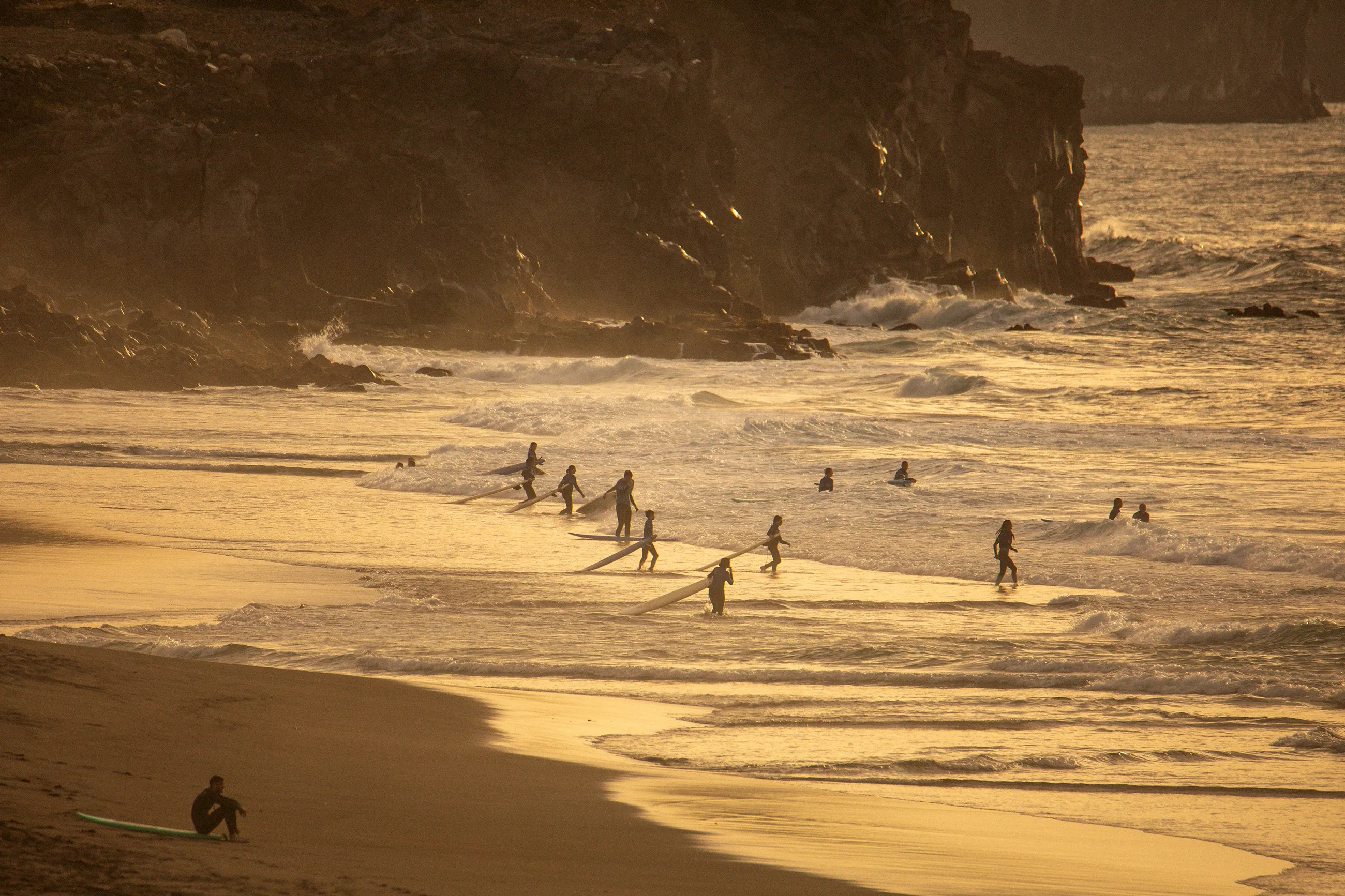 Golden Hour Surf