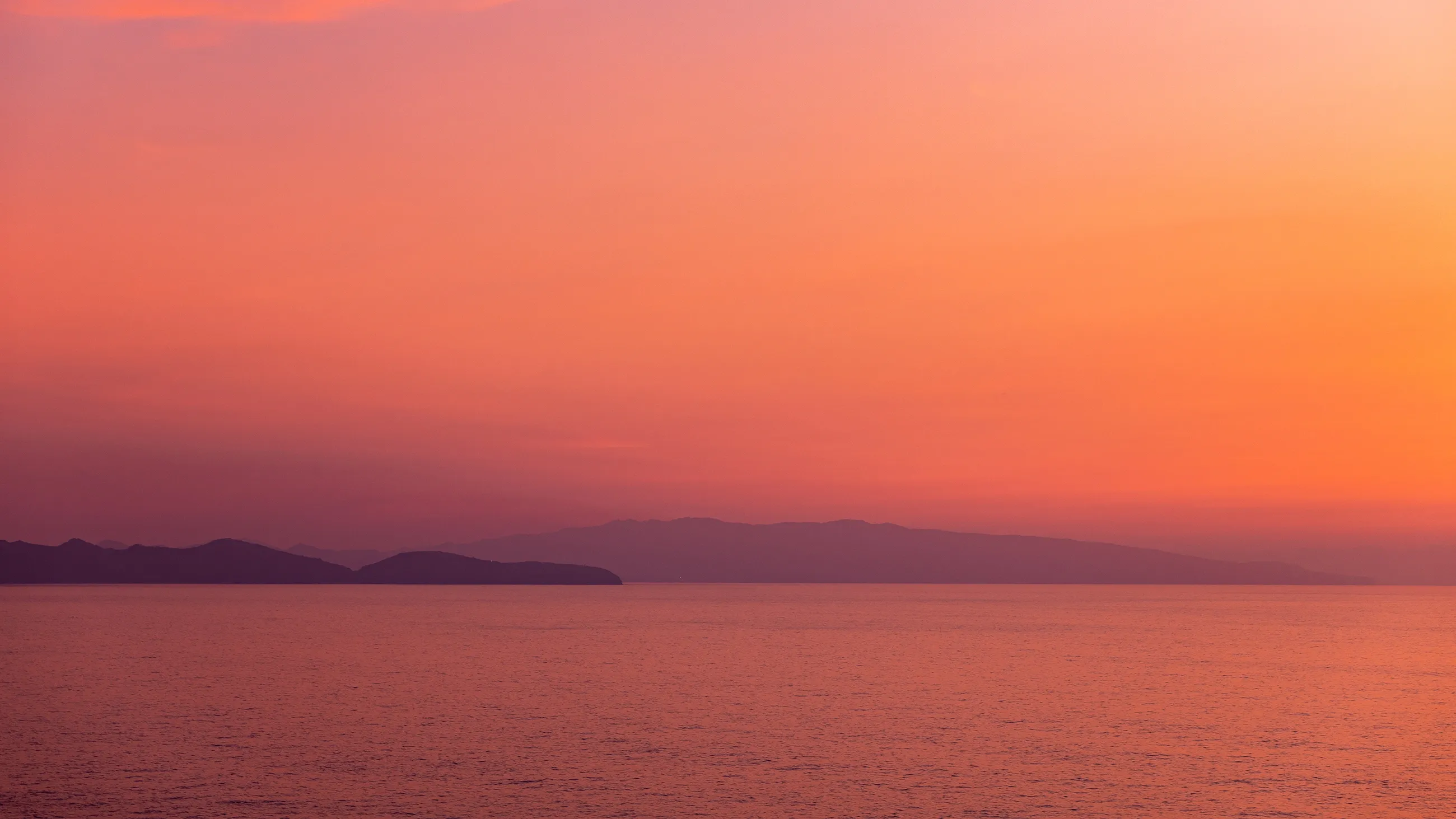 A sunset story