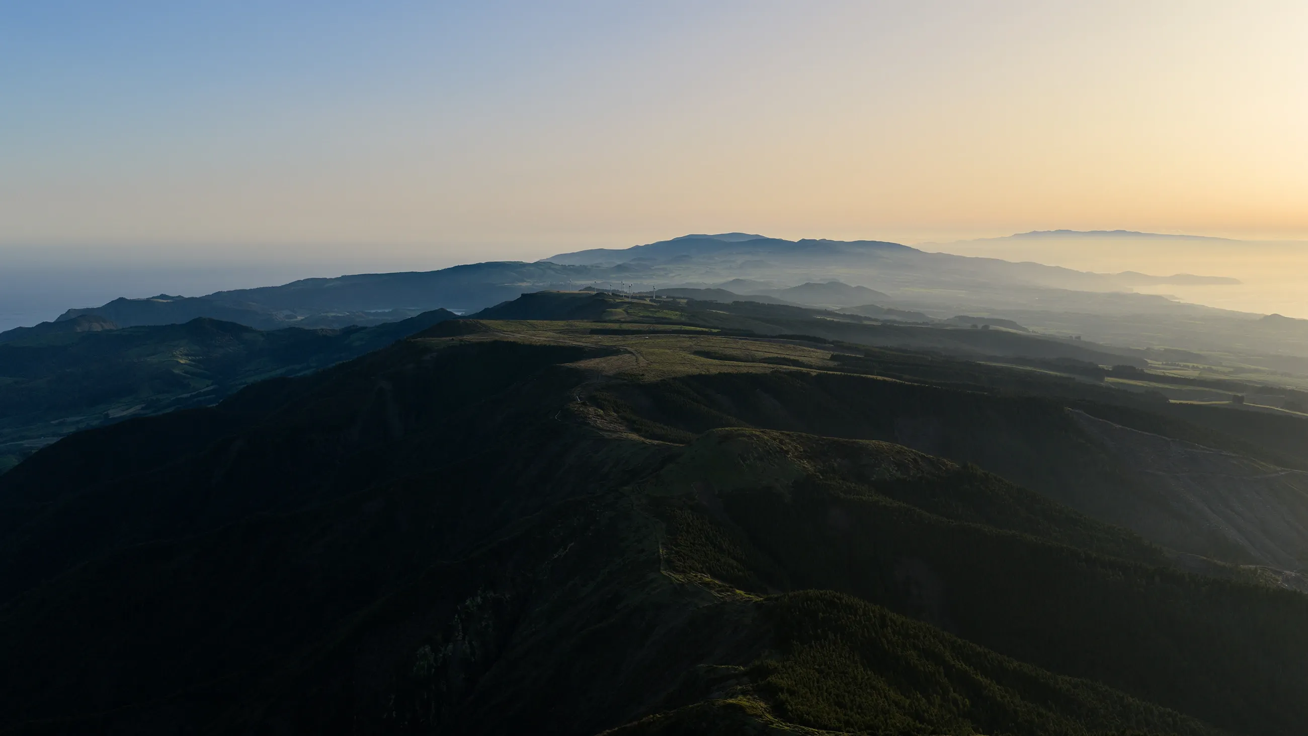Sunset at Pico da Vara. The first of the year