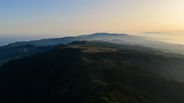 Sunset at Pico da Vara. The first of the year