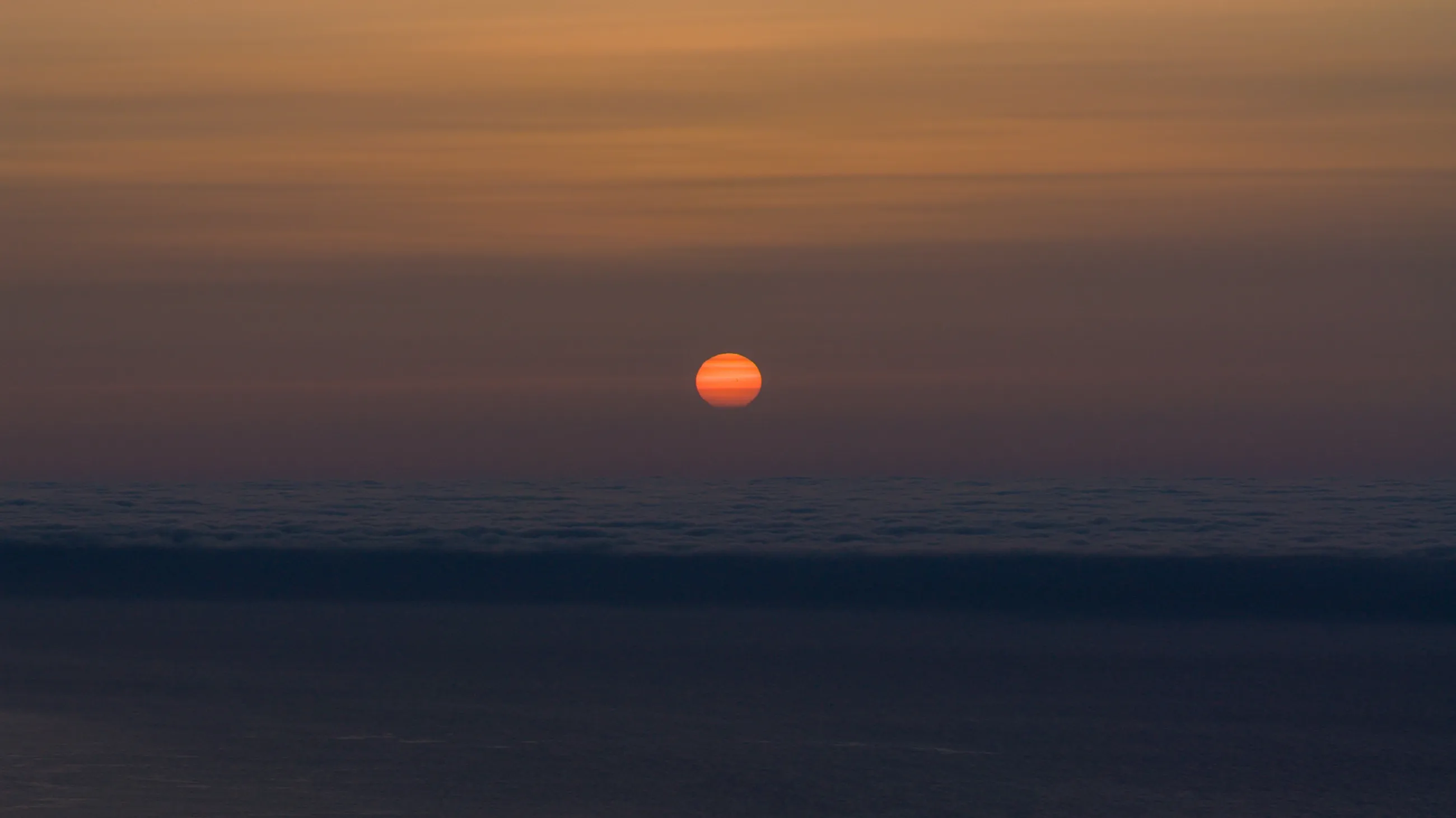Sunset at Pico da Vara. The first of the year
