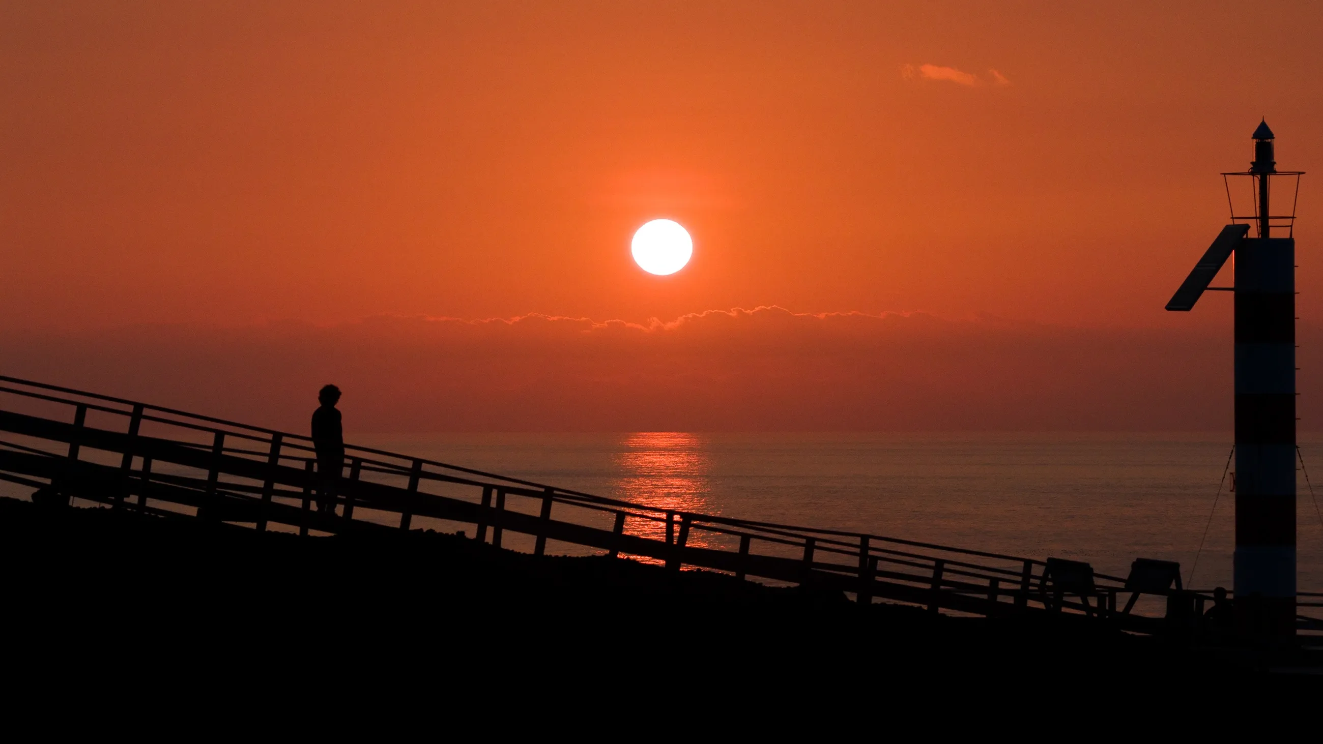 A sunset story