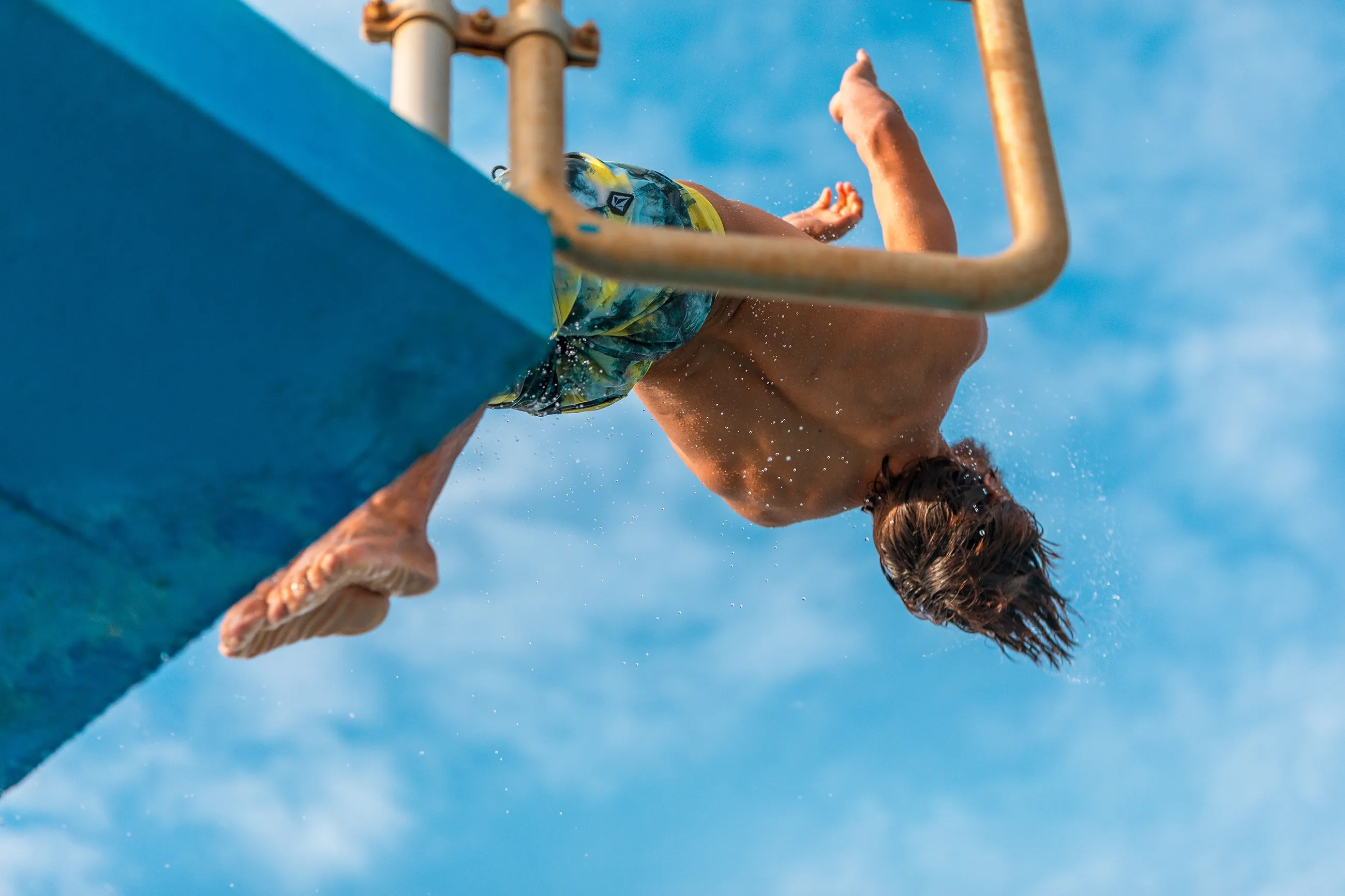Embracing the fleeting moments when we’re unattached, weightless, and truly free. With Pepe.